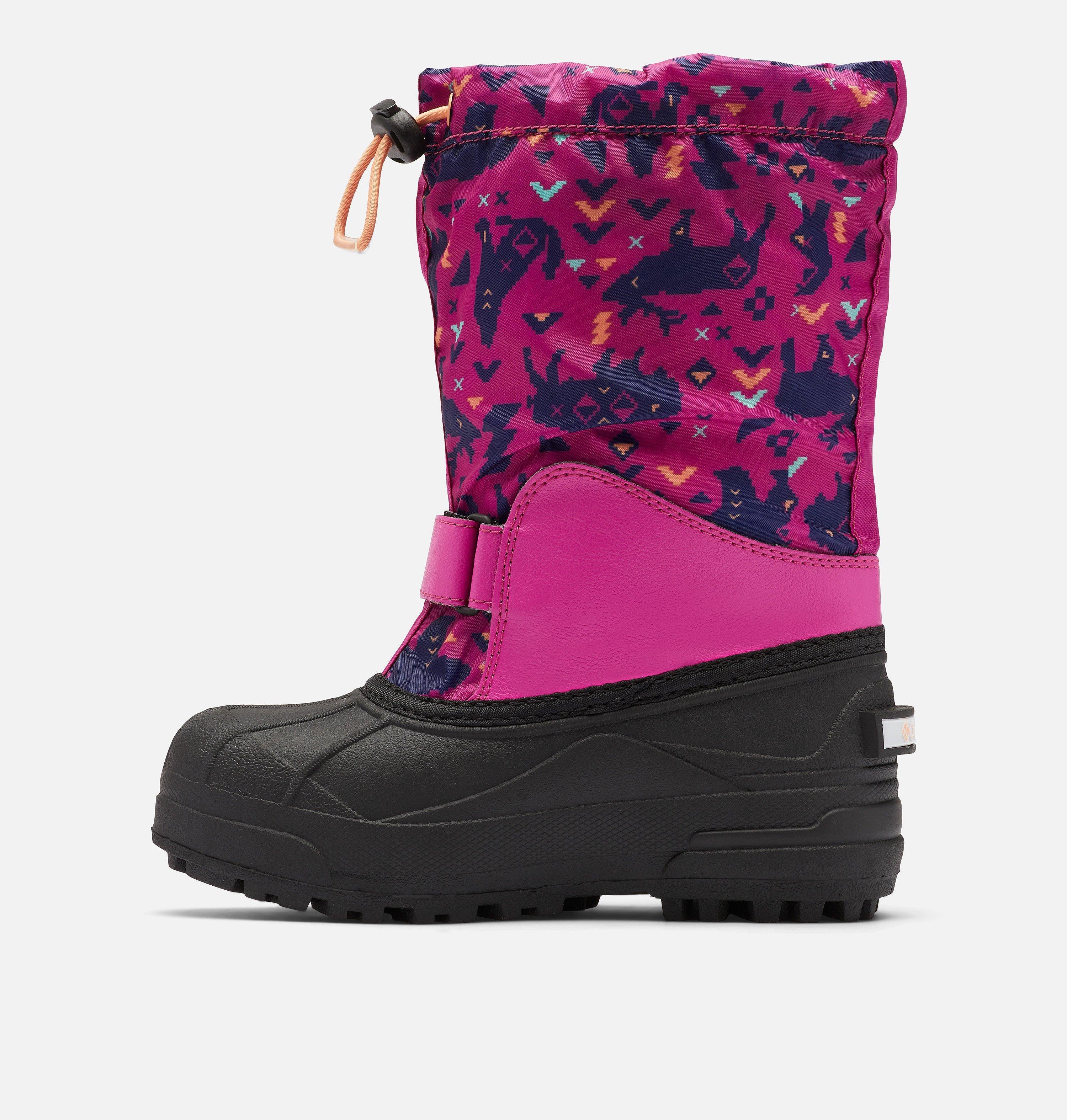 Big Kids' Powderbug Forty Print Boot 5