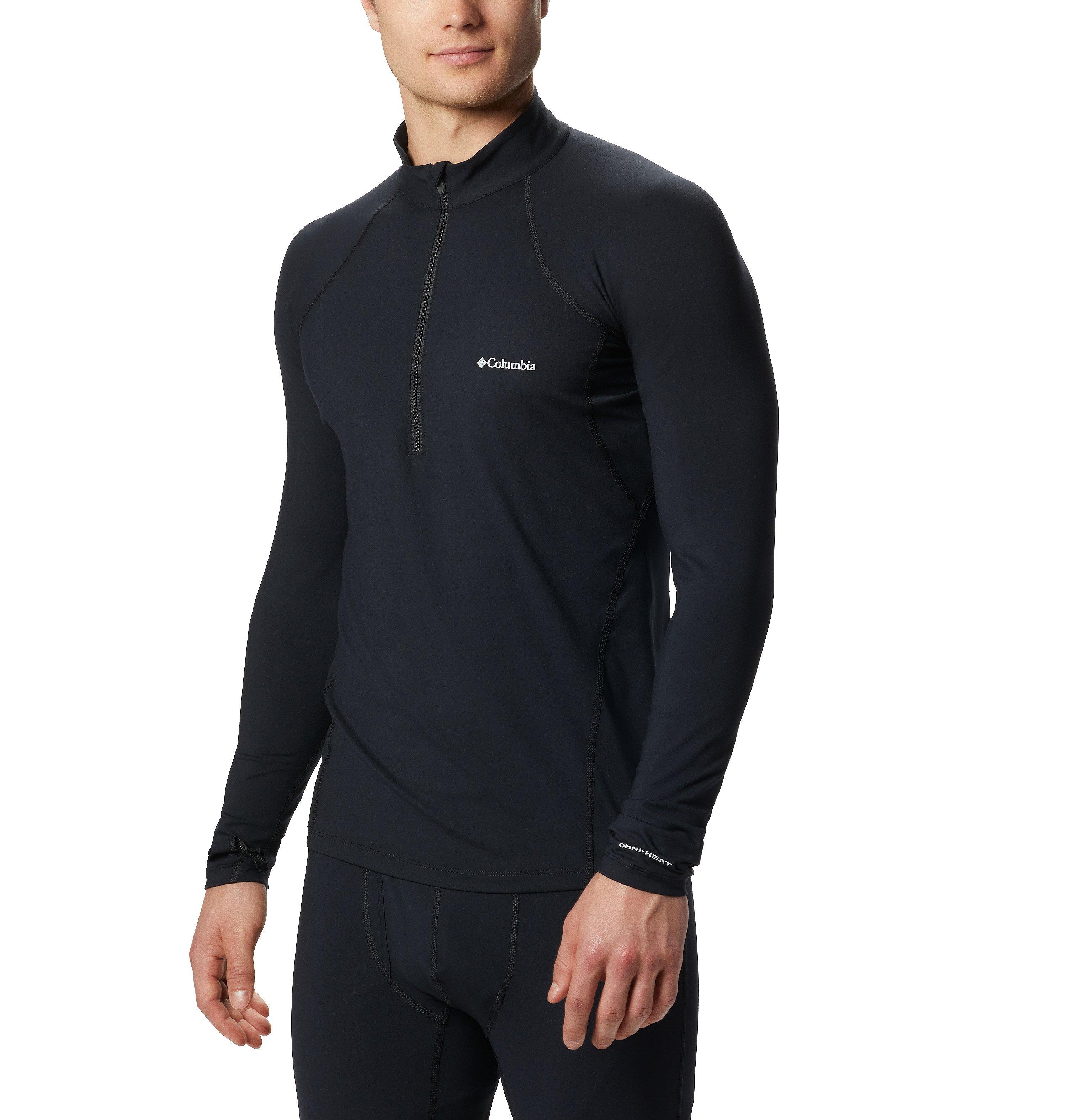Men’s Omni-Heat Midweight Baselayer Half Zip 1