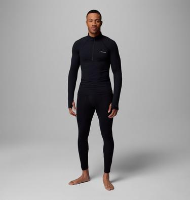 Camiseta con media cremallera Midweight para hombre, Color: Black, image 2