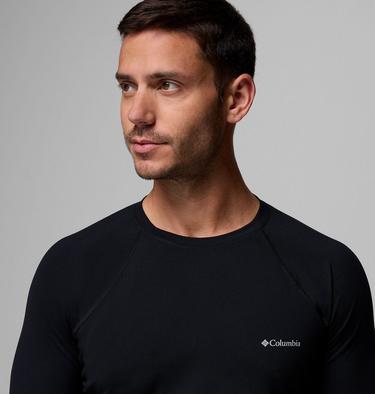 Men’s Omni-Heat Midweight Baselayer Crew, Color: Black, image 4