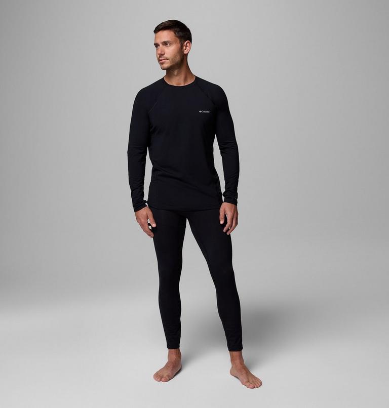 Midweight Stretch Long Sleeve Top, Color: Black, image 2