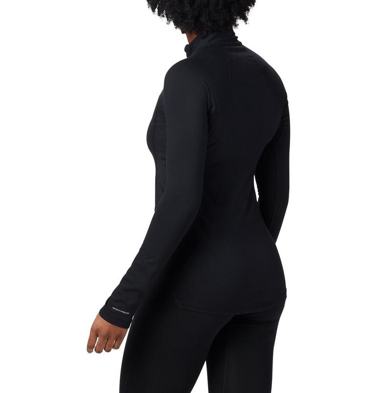 Midweight Stretch Long Sleeve Half Zip | 010 | XL, Color: Black, image 2