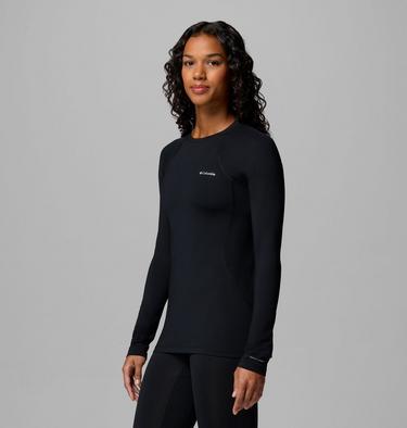 Haut à manches longues Midweight Stretch Femme, Color: Black, image 7