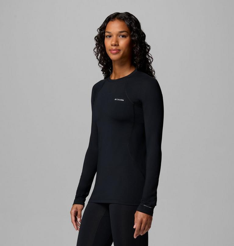 Camiseta de manga larga Midweight para mujer, Color: Black, image 3