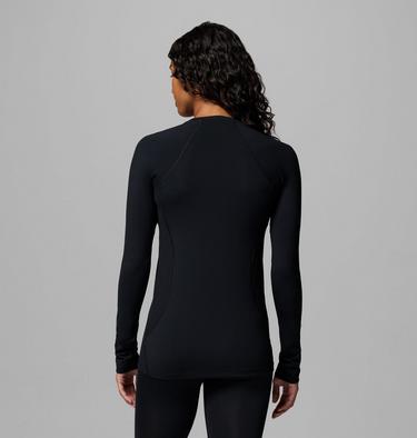 Women’s Omni-Heat Midweight Baselayer Crew, Color: Black, image 4
