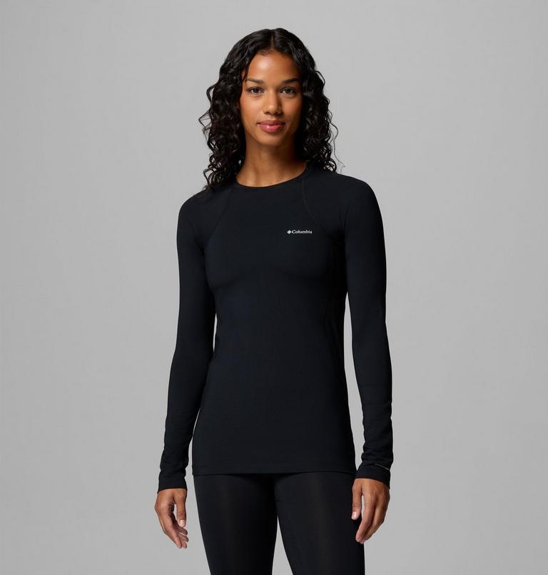 Camiseta de manga larga Midweight para mujer, Color: Black, image 1