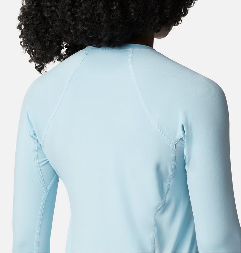 Women’s Omni-Heat Midweight Baselayer Crew, Color: Sky Blue, image 5
