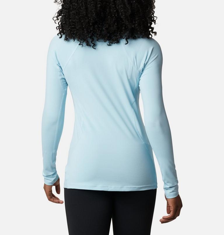 Women’s Omni-Heat Midweight Baselayer Crew, Color: Sky Blue, image 2