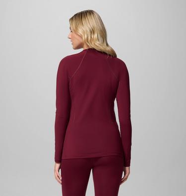 Haut à manches longues Midweight Stretch Femme, Color: Rich Wine, image 3
