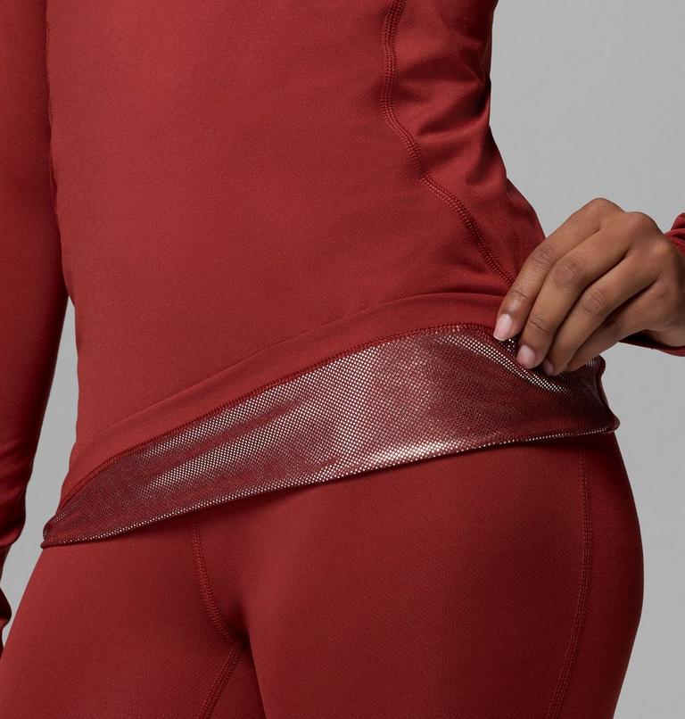 Midweight Stretch Long Sleeve Top, Color: Red Oxide, image 6