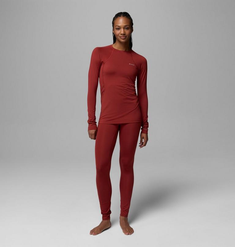 Midweight Stretch Long Sleeve Top, Color: Red Oxide, image 2