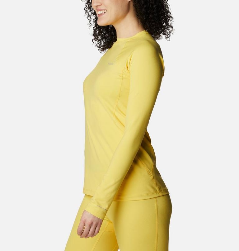 Midweight Stretch Long Sleeve Top | 771 | L, Color: Sun Glow, image 3