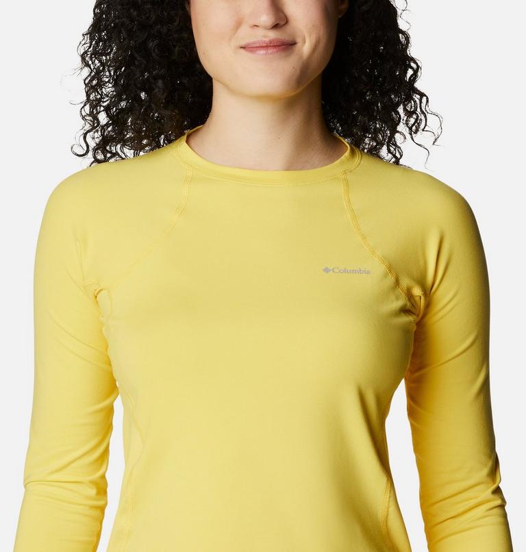 Midweight Stretch Long Sleeve Top | 771 | L, Color: Sun Glow, image 4