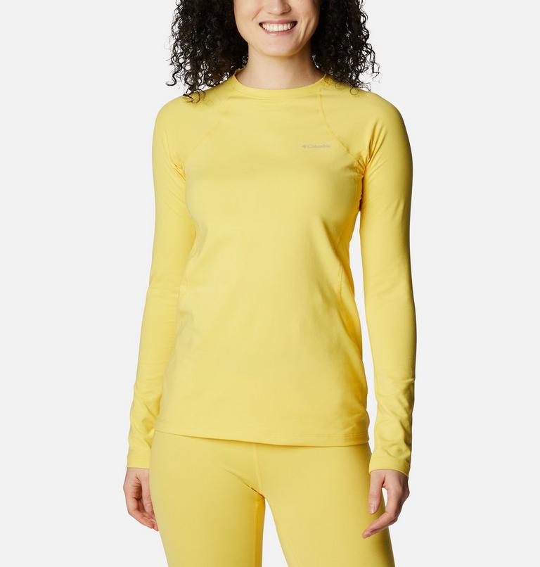 Midweight Stretch Long Sleeve Top | 771 | L, Color: Sun Glow, image 1