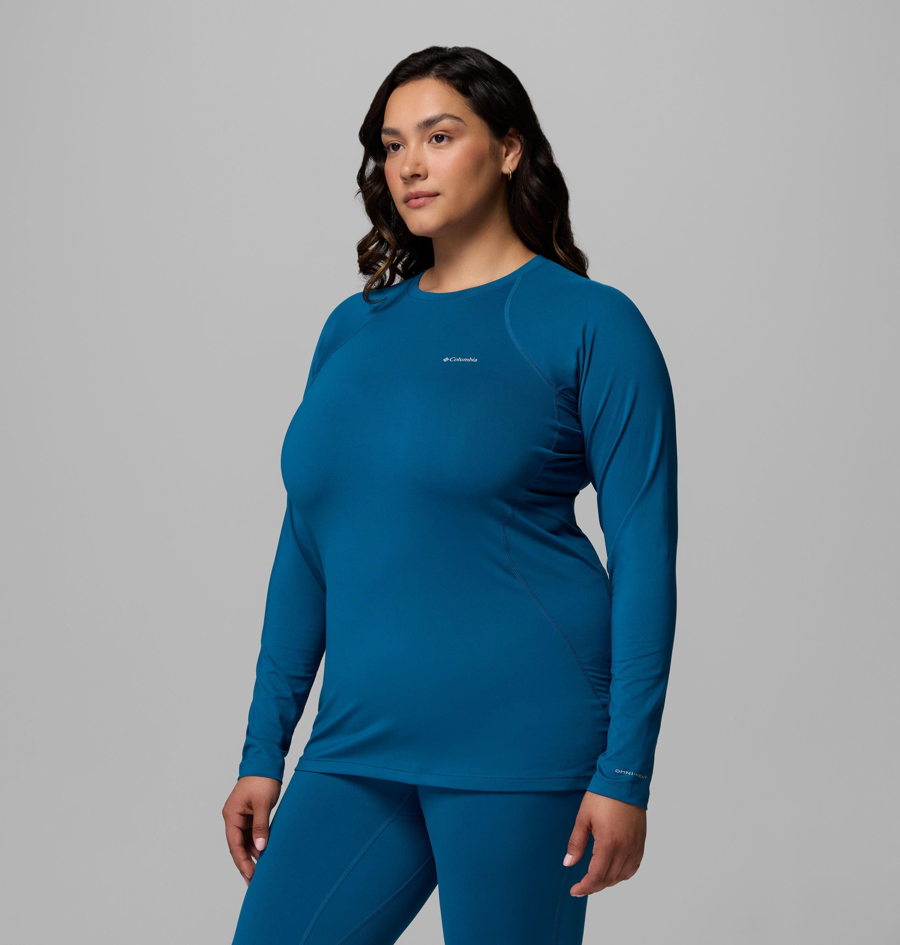 Women’s Omni-Heat Midweight Baselayer Crew - Plus Size 4