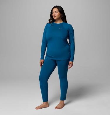 Women&rsquo;s Omni-Heat Midweight Baselayer Crew - Plus Size, Color: Phoenix Blue, image 4