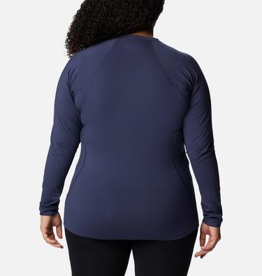 Women’s Omni-Heat Midweight Baselayer Crew - Plus Size, Color: Nocturnal, image 4