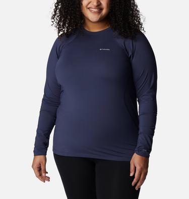 Women’s Omni-Heat Midweight Baselayer Crew - Plus Size, Color: Nocturnal, image 3
