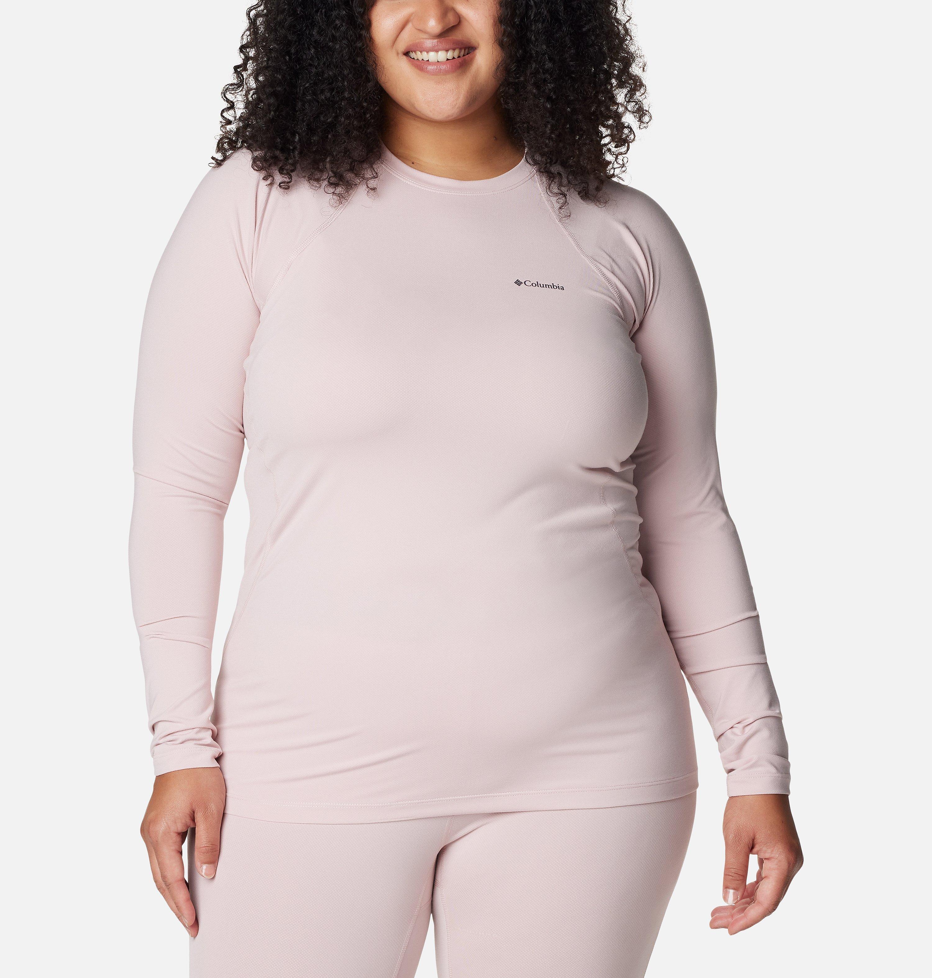 Women’s Omni-Heat Midweight Baselayer Crew - Plus Size 1