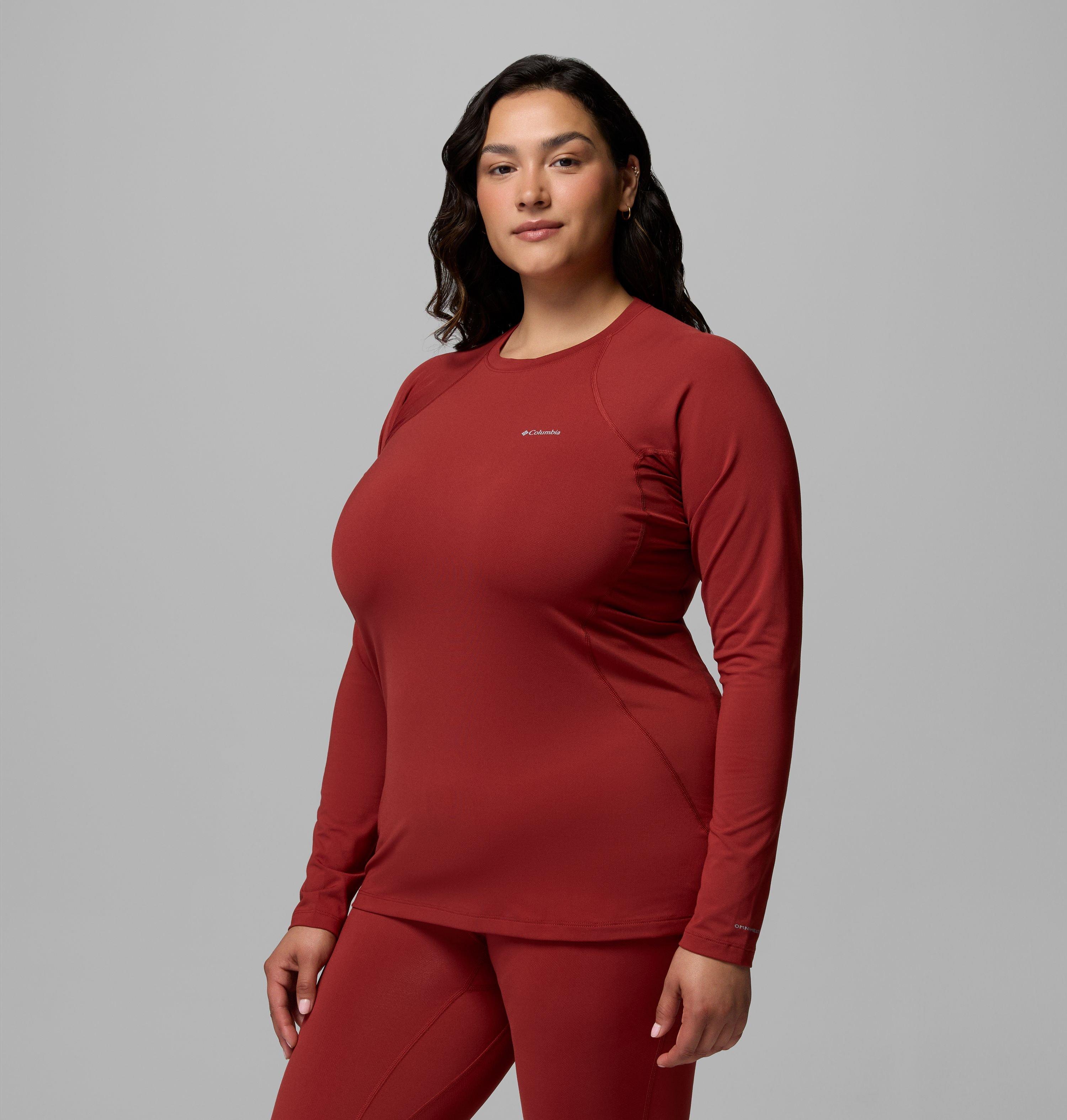 Women’s Omni-Heat Midweight Baselayer Crew - Plus Size 4