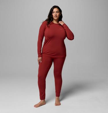 Women&rsquo;s Omni-Heat Midweight Baselayer Crew - Plus Size, Color: Red Oxide, image 2