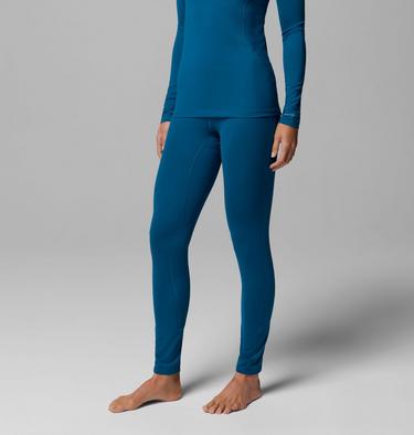 Women's Omni-Heat Midweight Baselayer Tights, Color: Phoenix Blue, image 8