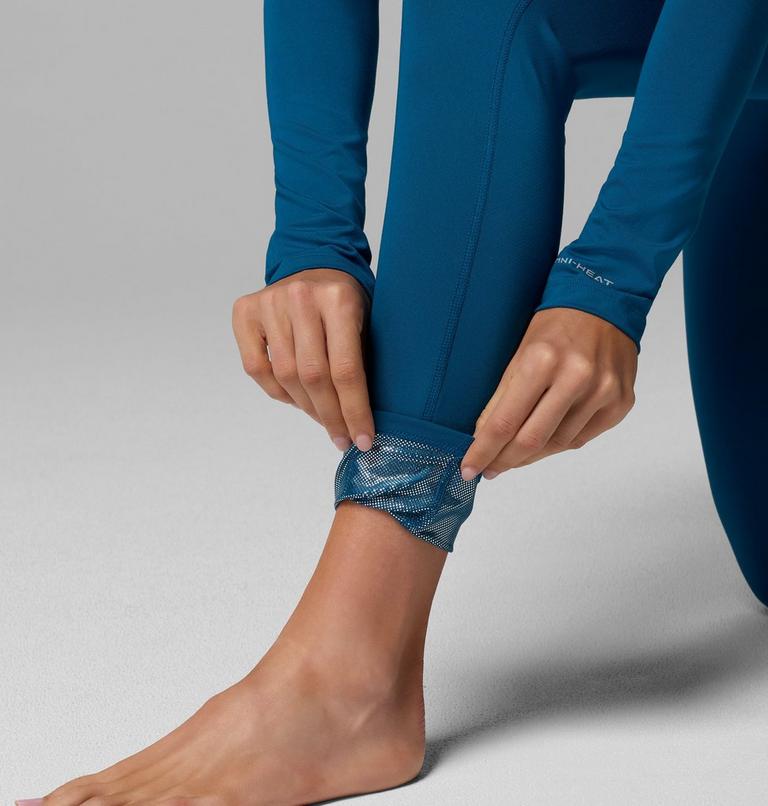 Women's Omni-Heat Midweight Baselayer Tights, Color: Phoenix Blue, image 7