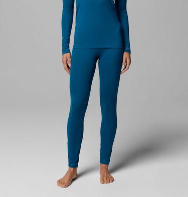 Women's Omni-Heat Midweight Baselayer Tights, Color: Phoenix Blue, image 3