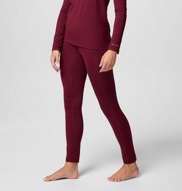 Collant Technique Midweight Stretch Femme, Color: Rich Wine, image 4