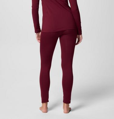 Collant Technique Midweight Stretch Femme, Color: Rich Wine, image 3