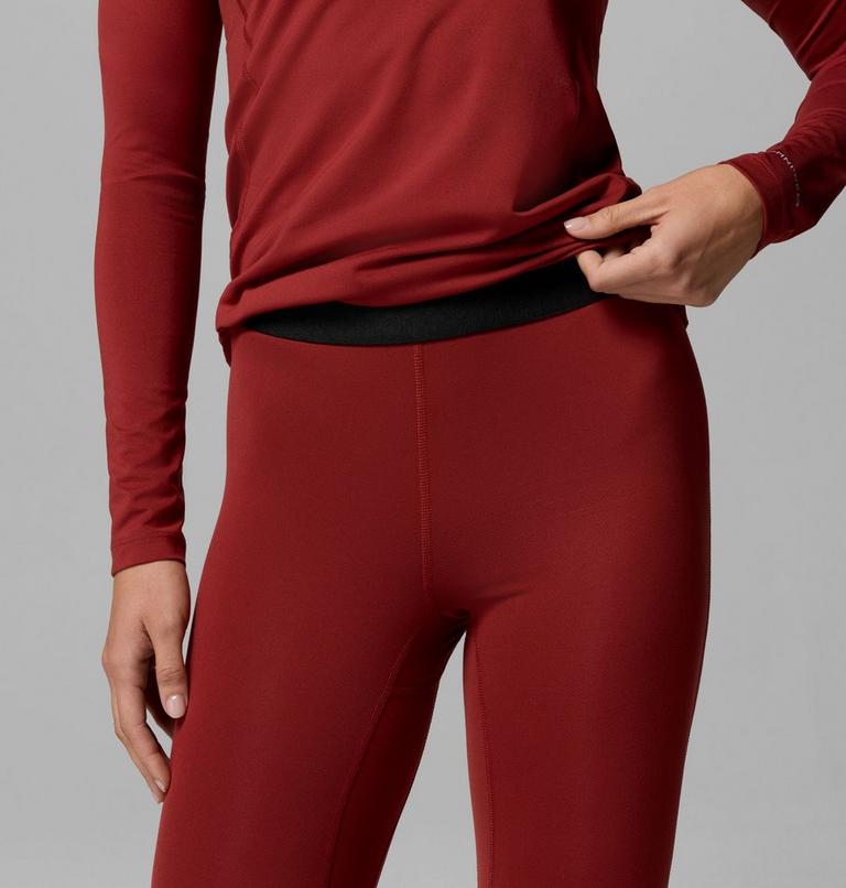 Women's Omni-Heat Midweight Baselayer Tights, Color: Red Oxide, image 5