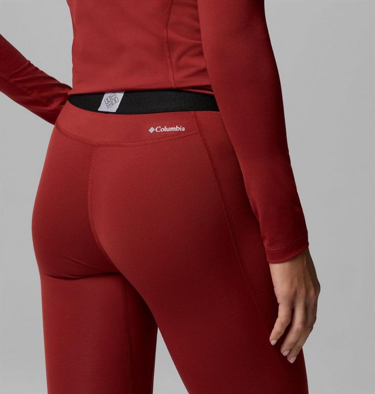 Women's Omni-Heat Midweight Baselayer Tights, Color: Red Oxide, image 6