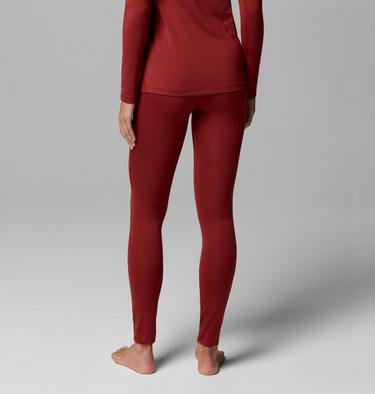 Women's Omni-Heat Midweight Baselayer Tights, Color: Red Oxide, image 3