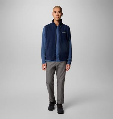 Men's Steens Mountain Fleece Gilet, Color: Collegiate Navy, image 2