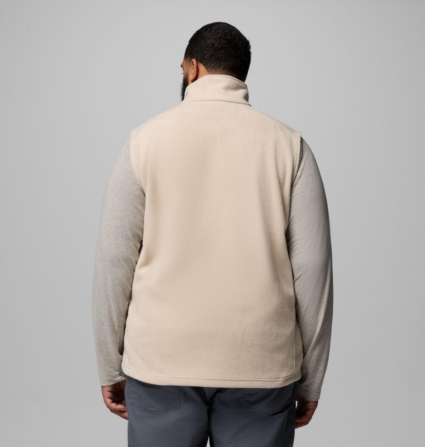 Мужской жилет Columbia Steens Mountain Fleece Vest - Big, цвет: Серо-бежевый — фото 3