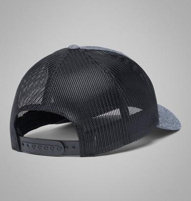 Columbia Mesh Snap Back, Color: Grill Heather Mt Hood Circle Patch, image 2