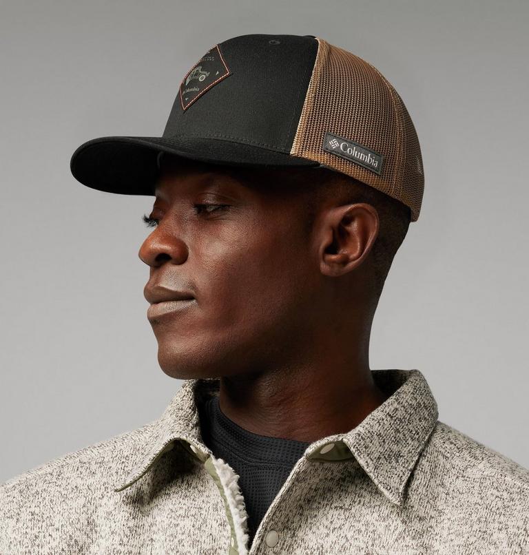 Columbia Mesh Snap Back - High | 063 | O/S, Color: Black, Overlander, image 3