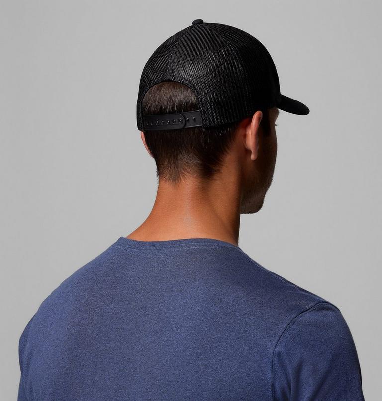 Unisex Columbia Mesh Snap Back Hat, Color: Black, image 4