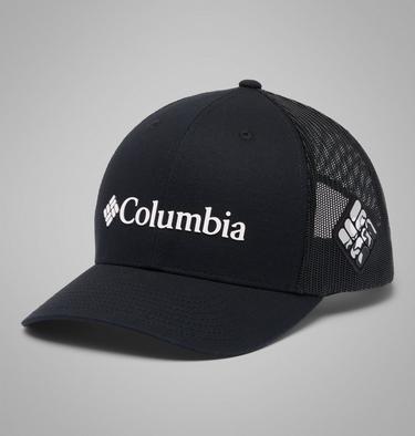 Unisex Columbia Mesh Snap Back Hat, Color: Black, image 9