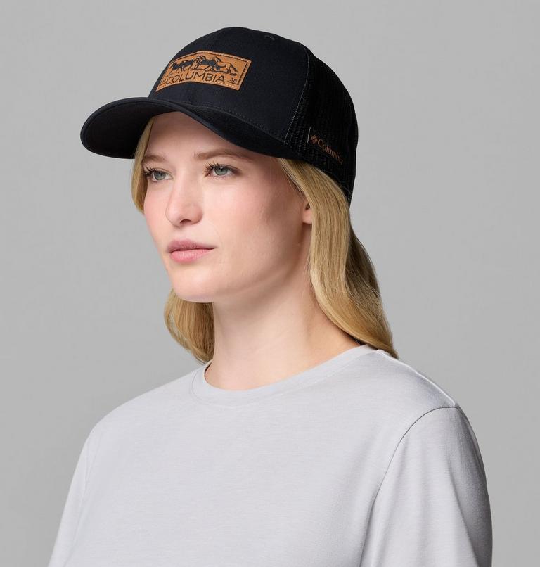 Columbia Mesh Snap Back, Color: Black, Wild Horses, image 5
