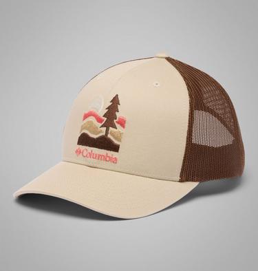 Unisex Columbia Mesh Snap Back Hat, Color: Ancient Fossil, Get Hiked, image 5