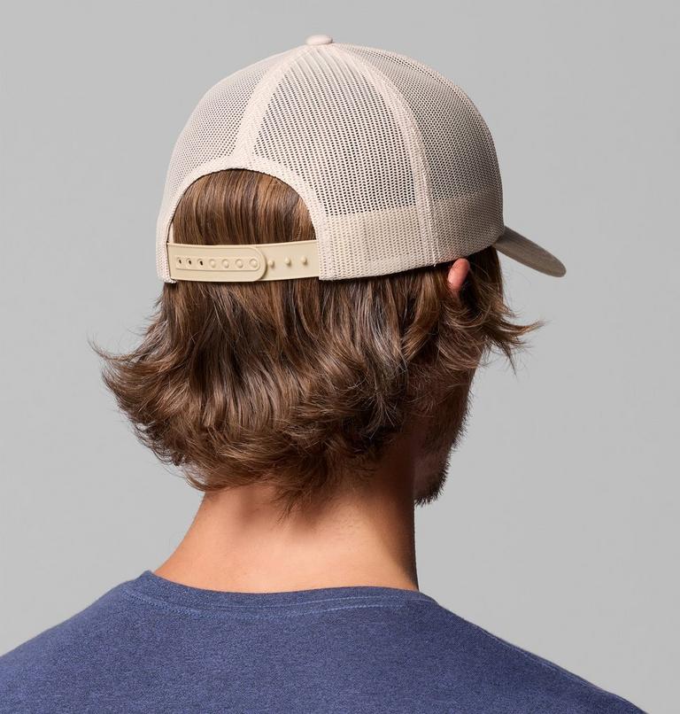 Columbia Mesh Snap Back, Color: Dark Stone, Ancient Fossil, image 4