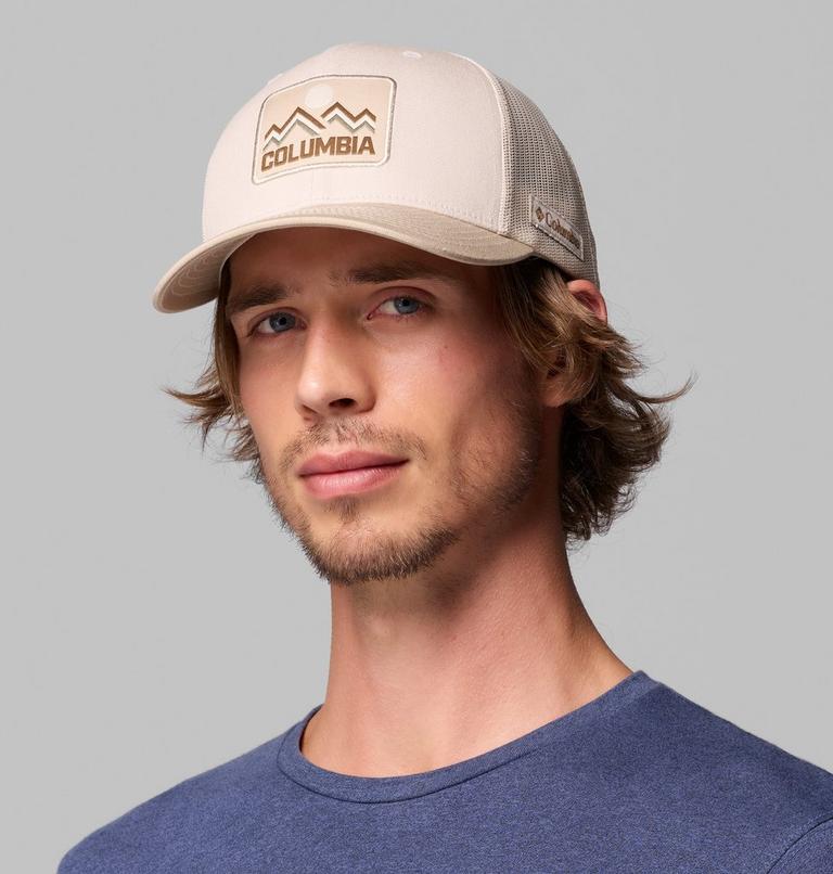 Columbia Mesh Snap Back, Color: Dark Stone, Ancient Fossil, image 3