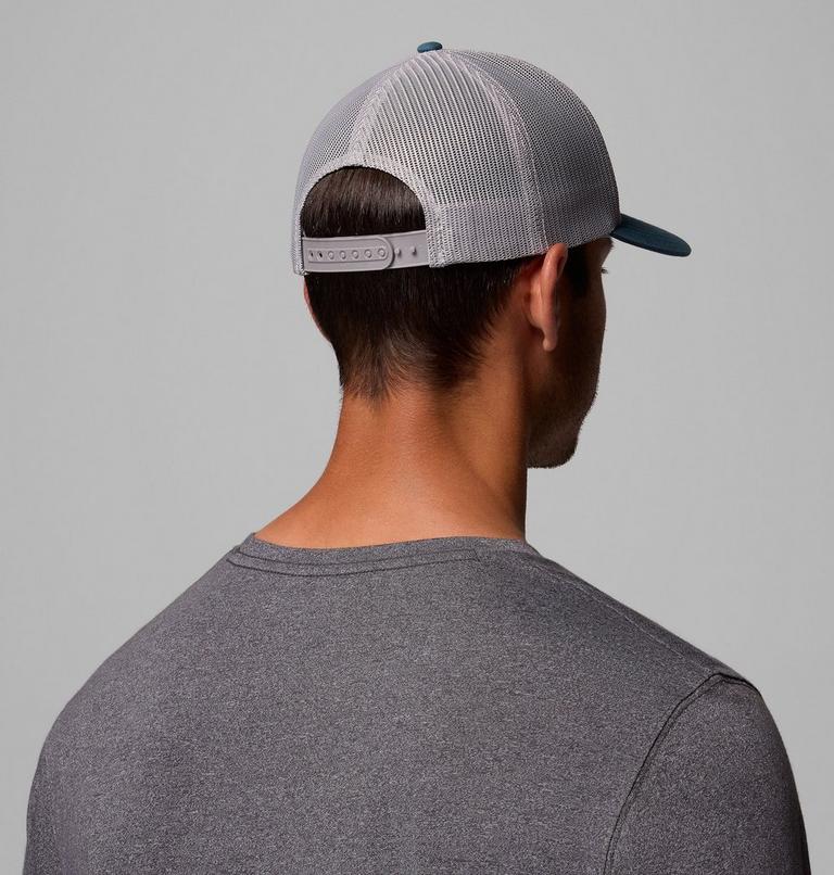 Columbia Mesh Snap Back, Color: Everblue, Circular Landscape, image 4