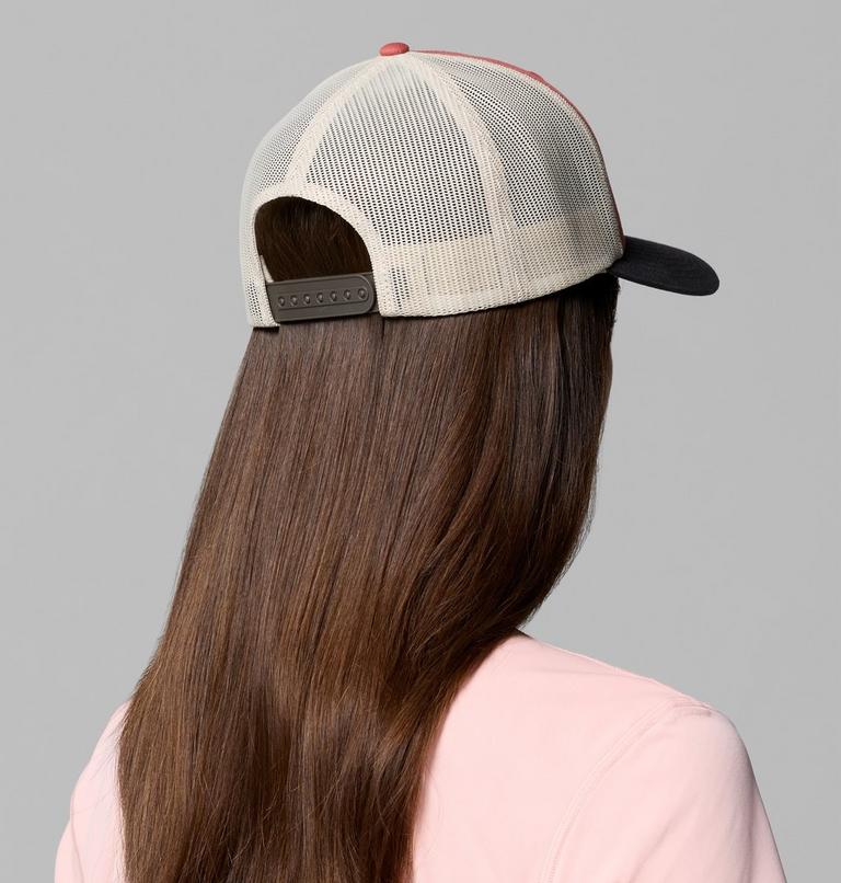 Unisex Columbia Mesh Snap Back Hat, Color: Washed Red, Shark, Dark Stone, Iron, image 8