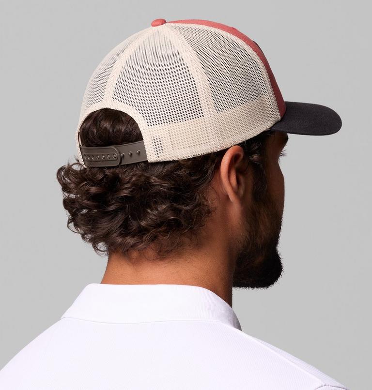 Unisex Columbia Mesh Snap Back Hat, Color: Washed Red, Shark, Dark Stone, Iron, image 4