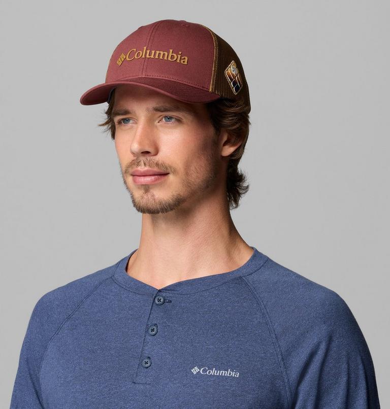 Unisex Columbia Mesh Snap Back Hat, Color: Red Rocks, Delta, Desert Side Hit, image 3