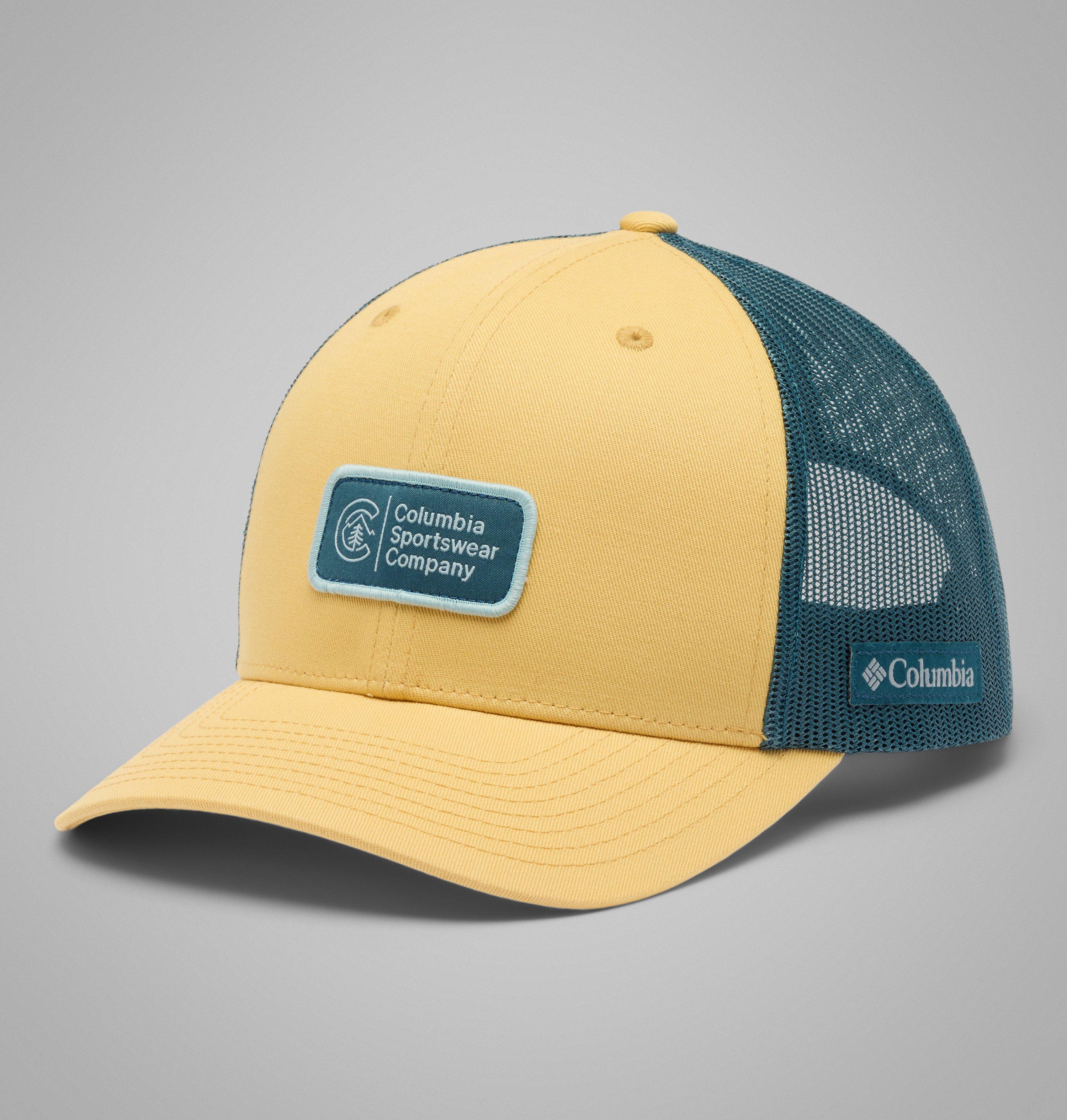 Columbia Sportswear Unisex Yellow Columbia Mesh™ Snap Back Hat Small