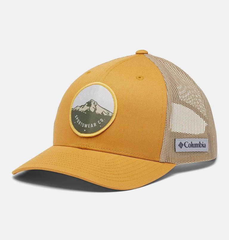 Columbia Mesh Snap Back - High | 718 | O/S, Color: Pilsner, Ancient Fossil, Mt Hood Circle, image 1