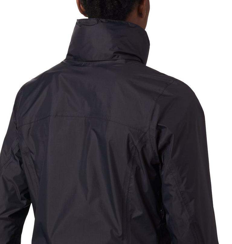 Women's Pouration Waterproof Jacket, Color: Black, image 6